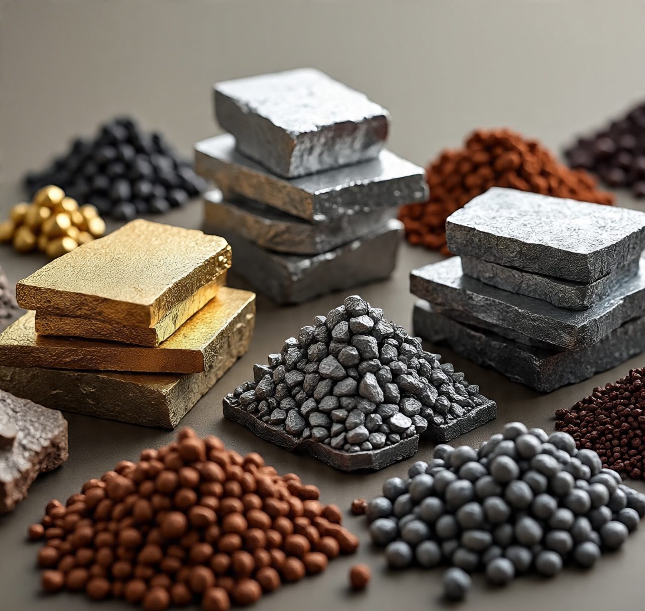solid minerals